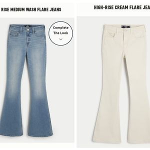 TWO PAIRS Hollister Jeans, Size 6